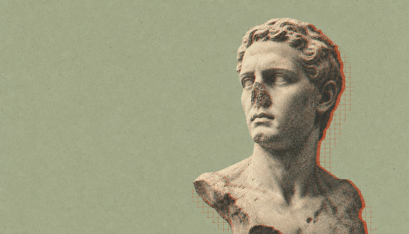 Anonymous marble bust representing how to build a legacy without seeking fame