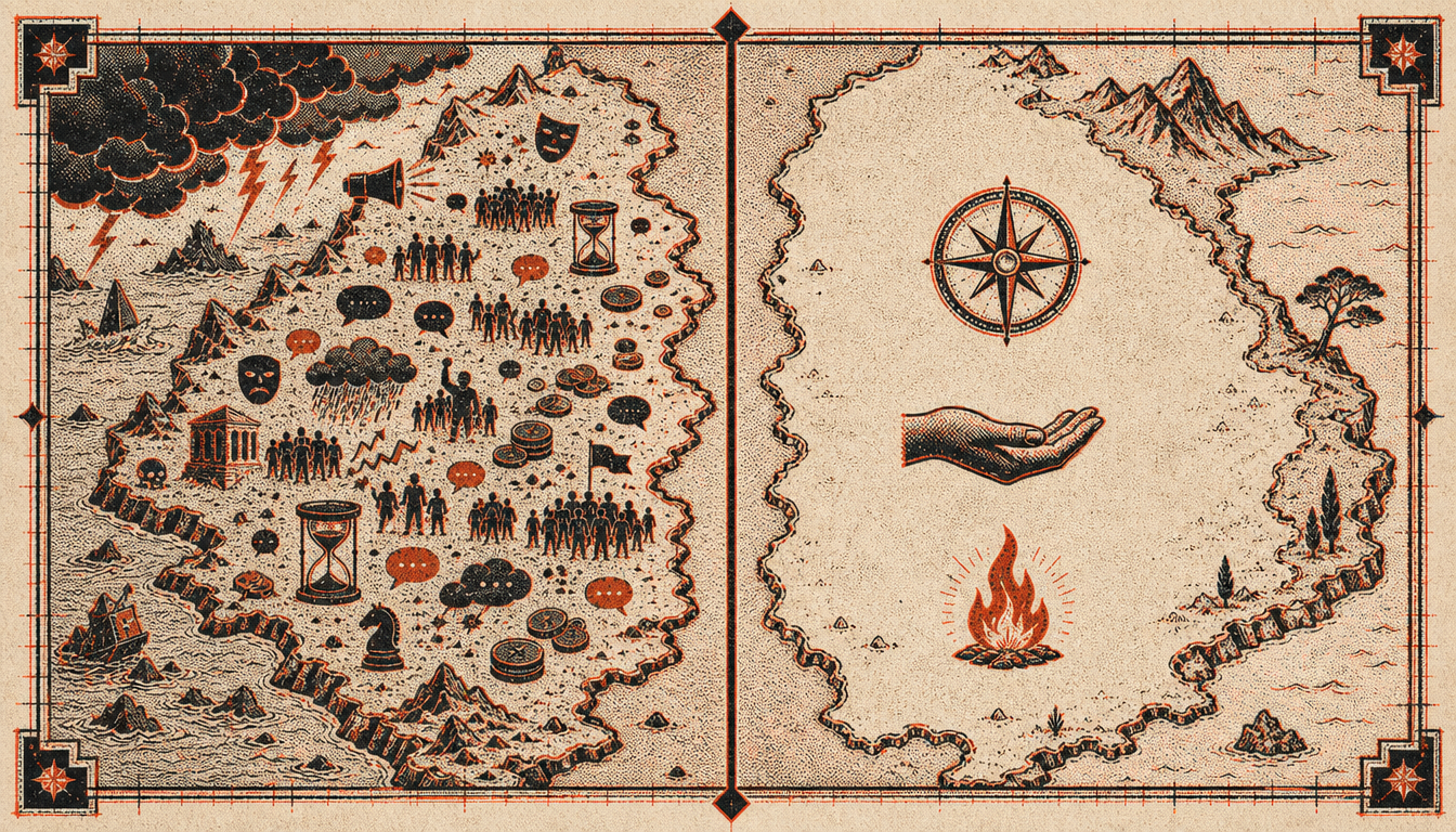 Graphic map of control versus non-control central to inner citadel stoicism