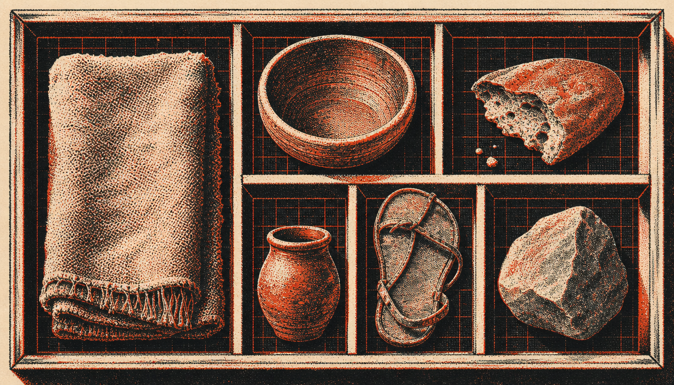 Objects of voluntary discomfort illustrating walls of desire in inner citadel stoicism