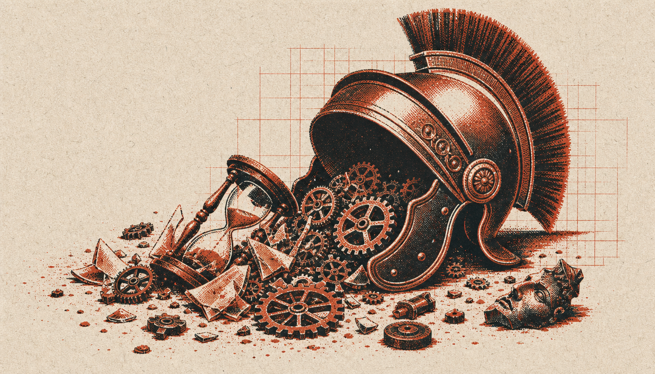 Surreal composition of failure modes encountered when learning how to build a legacy