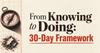 From Knowing to Doing: 30-Day Framework - サムネイル画像
